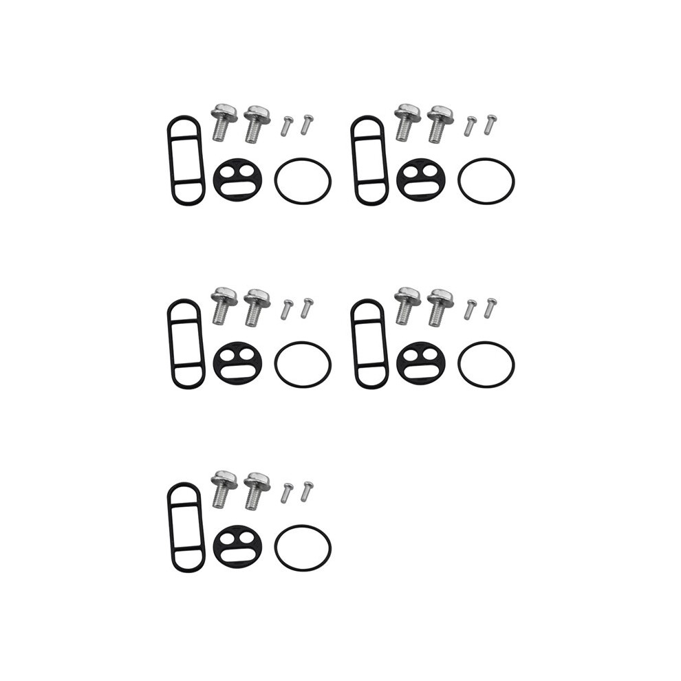 5X Motorcycle Fuel Petcock Repair Kit Seal Kit 18-2727V For Klx250r Klx300 Dr250 6031369328331