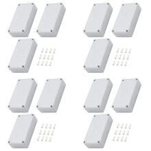 12 Pièces 125B/1590N1 Boîtier de Pédale D'Effet de Guitare en Aluminium Boîtier de Pédale en Métal Inachevé 122x66x39.5mm avec Caoutchouc