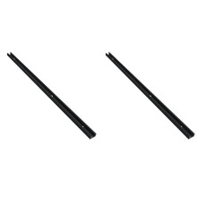 2X T Track Woodworking T-Slot Slide Track Miter Aluminium T-Track,19x9.5mm T-Slot Miter Track Jig T Screw Fixture Slot