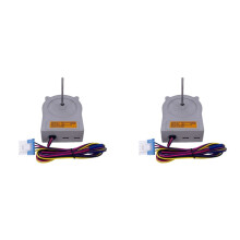 2X EAU63923608 Refrigerator Freezer Fan Motor for Refrigerator Refrigeration Cooling Fan Motor DC12V 1A