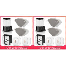 2X HEPA-Filter für PowerDetect mit Auto-Empty-Akkustaubsauger IP3251 IP3251C Ersatzfilterset