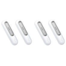 4PCS Refrigerator Deodorizer Fridge Odor Eliminator Compact Cordless No Filter Replacement for Fridge Kitchen Toilet Car