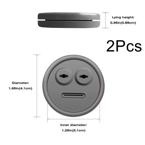 Meat Thermometer Probe Grommet 1/2/4 Pcs for BBQ Grill 1
