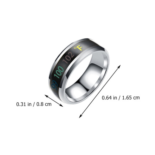 Haust 智能温显情侣戒指 6号 1