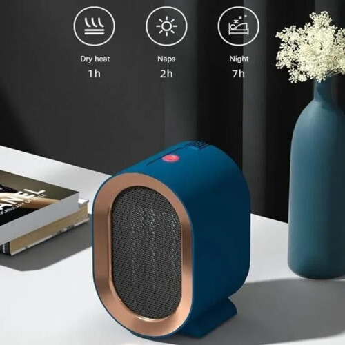 Badkamerventilatorverwarming - Mini - Keramisch - 1200W - Stil 35dB 2