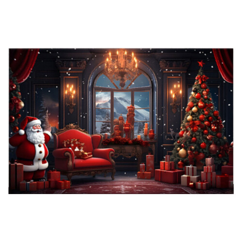 Tainini polyester rug red 15x23 inches 1