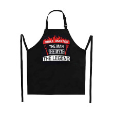 Solacol Chef Apron for Men and Women with 2 Pockets
