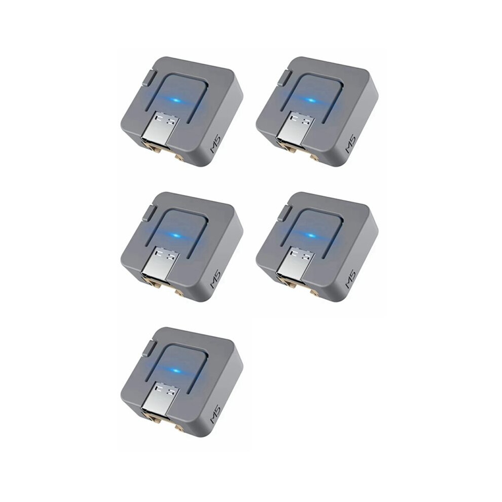 5X M5Stack ATOM Lite ESP32- Development Board Kit with WiFi Programmable Button IoT Node Module