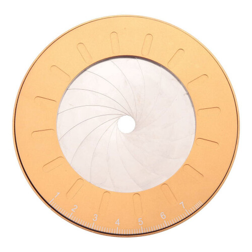 Adjustable Round Drawing Ruler for Woodworking 10–77mm