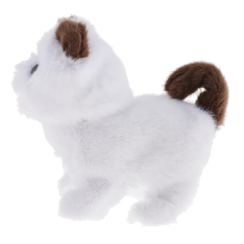 Interactive Robot Cat Plush Toy Ragdoll 13x11.5x17cm