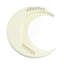 STARTIST harp making material set with 7 strings and tuning
