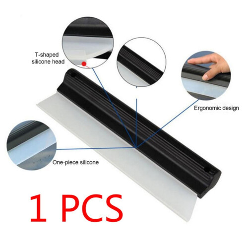Silicone Car Squeegee Soft Flexible Water Scraper 1