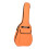 Guitar Backpack Bag with Padding and Pockets 5mm Orange 1