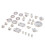 Flowers Porcelain Plate Ceramic Tea Set 40 Pieces 1