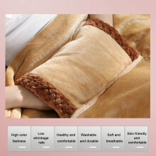 Couverture Chauffante éLectrique USB Lit Doux éPais Chaud Thermostat Lavable en Machine Tapis Chauffant éLectrique (Couleur )