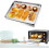 Stainless Steel Nonstick Rectangular Baking Tray 9x6 Inch 5