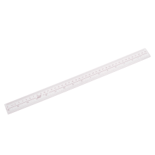 Plastic Straight Edge Ruler 40 cm 2 pcs