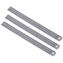 Stainless Steel Ruler Metric 30 cm 12 inch