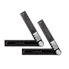 Digital Angle Finder Protractor Ruler with LCD Display 2 pcs