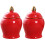 Sugar Bowl Flour Container Set of 2 Ceramic 1