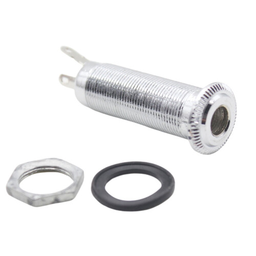 Electric Guitar Output Jack Metal Socket Replacement