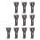 Htovila brick hook clip 60-70mm height 10 pcs 1