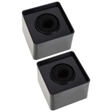 Square microphone logo flag 2 pcs durable