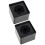 Square microphone logo flag 2 pcs durable 1