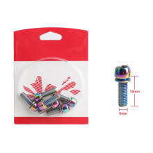 HONGDI bicycle stem screws stainless steel M5/M6 6 pcs