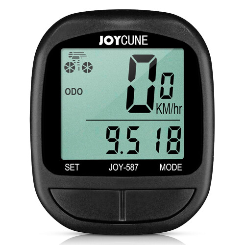 Joycune bike computer waterproof wired speedometer display