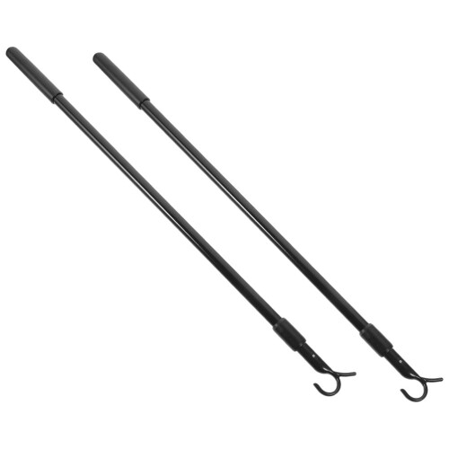 Curtain Pull Wand Telescopic Rod 2 Pcs