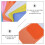 Multi-color pen bag for nurses PVC pencil case 12 pcs 5