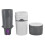 Coffee Maker Drip Compact for K-Cups Gray White 8