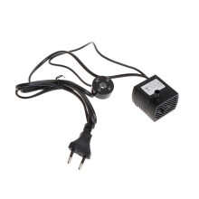 Mini submersible water pump with LED light, ultra quiet,