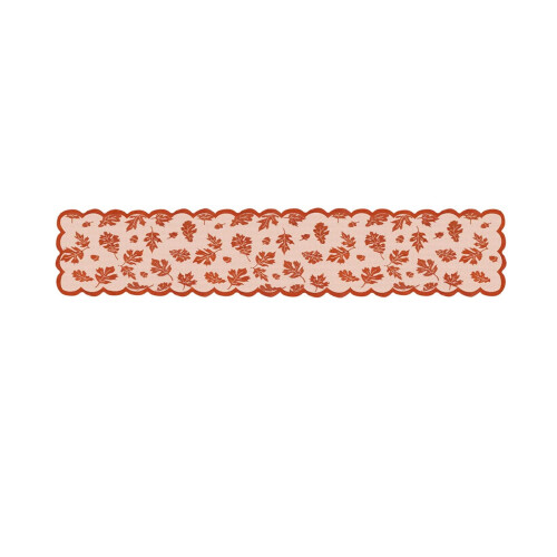 Autumn Maple Leaf Lace Table Flag 72x13 in