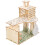 Hamster Hideout Climbing Frame Wooden Villa for Small Pets 1