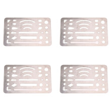 Stainless Steel Drafting Shield with 27 Patterns