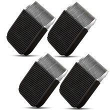 Paquete de 4 cuchillas de repuesto para recortadora de alfombras con mechones, compatibles con todas las recortadoras de alfombras de 200 W.