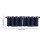 Navy thermal insulated valance curtains 29x14 in 1 panel 3