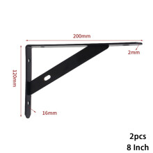 Shelf Bracket Triangle Adjustable Wall-Mounted Support 8