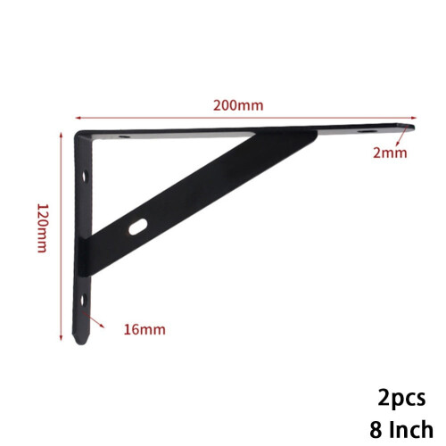 Shelf Bracket Triangle Adjustable Wall-Mounted Support 8