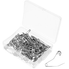 Qnmwood curved safety quilting pins stainless steel 50 pcs