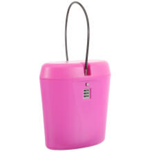 Portable Combination Lock Box Small Travel Safe