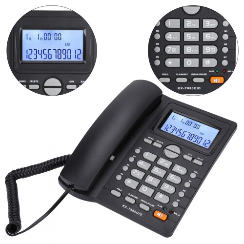 Corded Phone with Speakerphone and Large Buttons 2