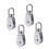304 Stainless Steel Single Pulley Set 4 Pieces 1