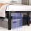 Full Bed Frame Metal Platform No Box Spring Needed 6