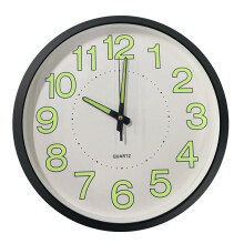 Luminous Wall Clock Silent Night Light 30cm