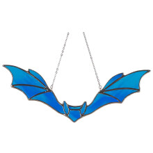 Blue Gothic Bat Pendant Decoration for Halloween Party