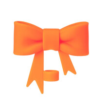 Orange silicone straw cap for Stanley 10mm food-grade