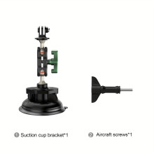 Aluminum Suction Cup Phone Holder for GoPro Hero 12–9